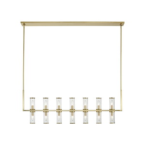 Revolve - 14 Light Pendant-16.38 Inches Tall and 2.38 Inches Wide - 1028421