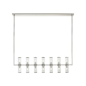 Revolve - 14 Light Pendant-16.38 Inches Tall and 2.38 Inches Wide