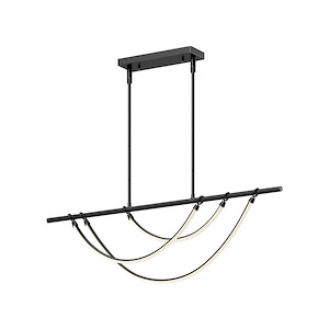 Aryas - 36W LED Linear Pendant-15 Inches Tall and 1.75 Inches Wide