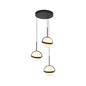 Globo - 32W LED Pendant-12.88 Inches Tall and 16.25 Inches Wide