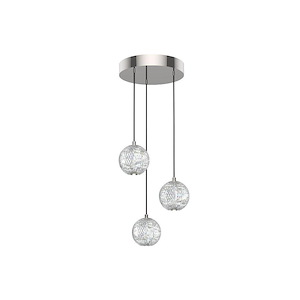 Marni - 16W LED Pendant-4.63 Inches Tall and 11.13 Inches Wide