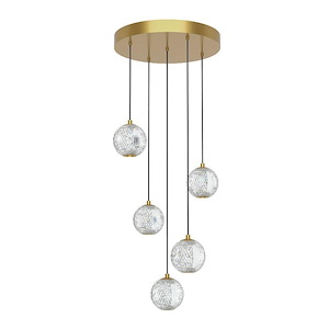 Marni - 25W LED Pendant-4.63 Inches Tall and 15.25 Inches Wide