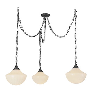 Farrah - 3 Light Pendant-12.88 Inch Tall and 11.88 Inch Wide