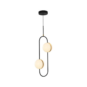 Tagliato - 21W LED Pendant-33.5 Inches Tall and 6.38 Inches Wide