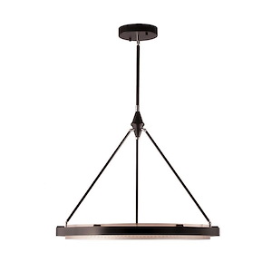 Duo - 62W LED Pendant-26.25 Inches Tall and 31.5 Inches Wide - 1288296