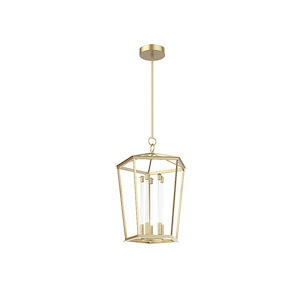 Delphine - 21W LED Pendant-23.75 Inches Tall and 16.63 Inches Wide