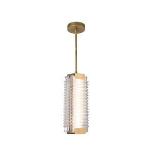 Alai - 15W LED Pendant-16.25 Inches Tall and 4.13 Inches Wide