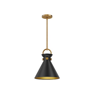Emerson - 1 Light Pendant-12.75 Inches Tall and 10.5 Inches Wide