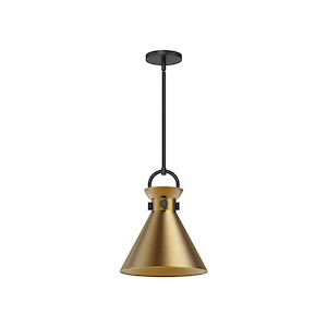 Emerson - 1 Light Pendant-12.75 Inches Tall and 10.5 Inches Wide - 1288489