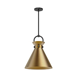 Emerson - 1 Light Pendant-17 Inches Tall and 14 Inches Wide - 1288732