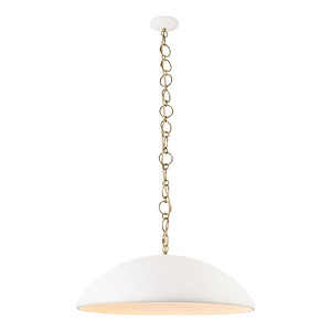 Grant - 1 Light Pendant-9.88 Inch Tall and 27.63 Inch Wide