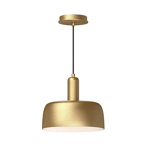 Adriano - 1 Light Pendant-9.5 Inches Tall and 10.5 Inches Wide