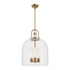 Lancaster - 4 Light Pendant-22.63 Inches Tall and 16 Inches Wide