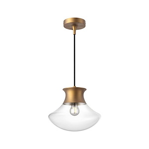 Marcel - 1 Light Pendant-8.88 Inches Tall and 10.25 Inches Wide