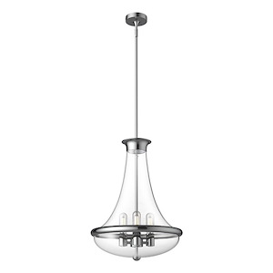 Marcel - 4 Light Pendant-23.38 Inches Tall and 17.5 Inches Wide - 1288491