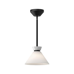 Halston - 1 Light Pendant-5.63 Inches Tall and 8 Inches Wide - 1288492