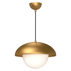 Rubio - 1 Light Pendant-10.5 Inches Tall and 16 Inches Wide