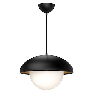 Rubio - 1 Light Pendant-10.5 Inches Tall and 16 Inches Wide