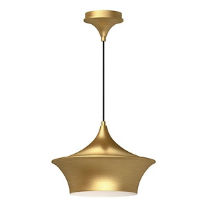 Emiko - 1 Light Pendant-9.25 Inches Tall and 13 Inches Wide - 1288376
