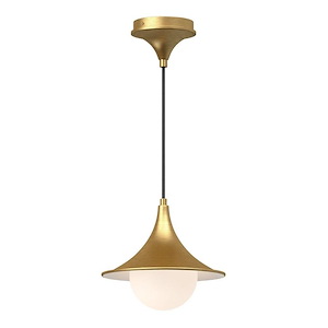 Fuji - 1 Light Pendant-8.63 Inches Tall and 9.5 Inches Wide