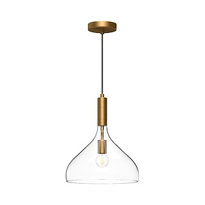 Belleview - 1 Light Pendant-14.25 Inches Tall and 11.88 Inches Wide