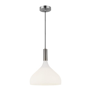 Belleview - 1 Light Pendant-14.25 Inch Tall and 11.88 Inch Wide