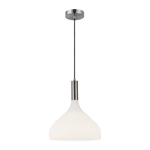 Belleview - 1 Light Pendant-14.25 Inch Tall and 11.88 Inch Wide