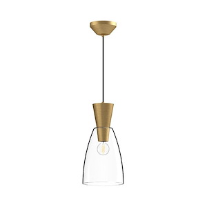 Arlo - 1 Light Pendant-14 Inches Tall and 7 Inches Wide