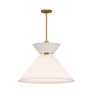 Chapelle - 1 Light Pendant-16.13 Inches Tall and 22.13 Inches Wide