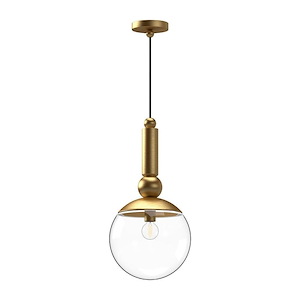 Delilah - 1 Light Pendant-20.25 Inches Tall and 9.88 Inches Wide