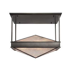 Cairo - 4 Light Semi-Flush Mount-16.13 Inches Tall and 19 Inches Wide