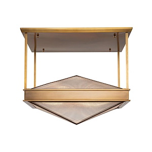Cairo - 4 Light Semi-Flush Mount-16.13 Inches Tall and 19 Inches Wide