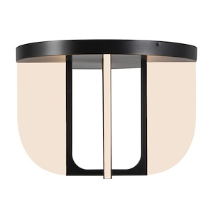 Anders - 20W LED Semi-Flush Mount-11.5 Inch Tall and 16.63 Inch Wide