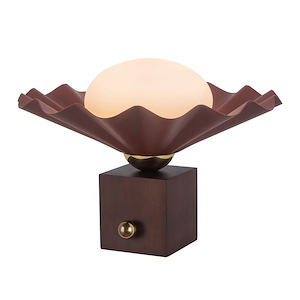 Furrow - 1 Light Table Lamp-9 Inch Tall and 12 Inch Wide