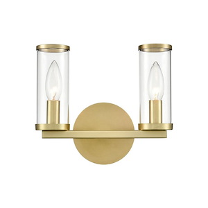 Revolve - 2 Light Bath Vanity-8.63 Inches Tall and 10.38 Inches Wide - 1028511