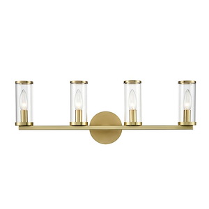 Revolve - 4 Light Bath Vanity-8.63 Inches Tall and 25 Inches Wide - 1028513