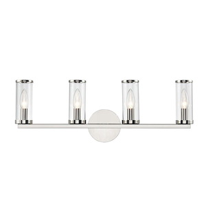 Revolve - 4 Light Bath Vanity-8.63 Inches Tall and 25 Inches Wide - 1028513