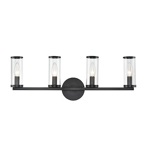 Revolve - 4 Light Bath Vanity-8.63 Inches Tall and 25 Inches Wide