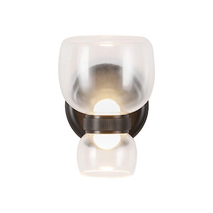 Sutton - 11W LED Bath Vanity-7.63 Inch Tall and 5.38 Inch Wide