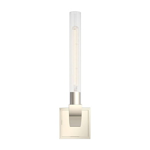 Flute - 1 Light Bath Vanity-20.63 Inches Tall and 5.38 Inches Wide