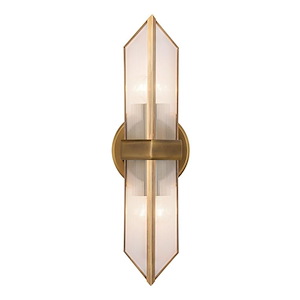 Cairo - 2 Light Bath Vanity-15.13 Inches Tall and 3.38 Inches Wide