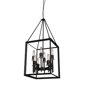 Vineyard-8 Light Chandelier-16 Inches Wide by 40 Inches High - 978907