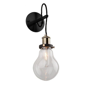 Edison-1 Light Wall Mount in Urban Retro Style-5.25 Inches Wide by 15.75 Inches High - 536031