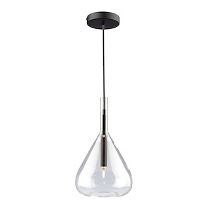 Conic - 1 Light Pendant In Contemporary Style-13.78 Inches Tall and 7.9 Inches Wide