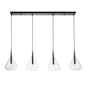 Conic - 4 Light Island In Contemporary Style-13.78 Inches Tall and 7.9 Inches Wide