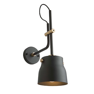 Euro Industrial - 1 Light Wall Mount