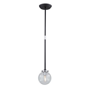 Vero Modo-1 Light Pendant in Transitional Style-5 Inches Wide by 6.5 Inches High