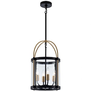 Aurelia - 4 Light Pendant-18.5 Inches Tall and 13 Inches Wide