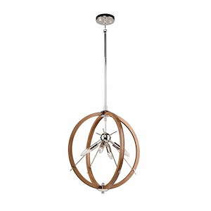 Abbey-4 Light Pendant-18 Inches Wide by 21 Inches High
