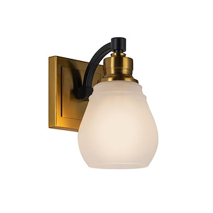 Nelson - 1 Light Bath Vanity-7.79 Inches Tall and 6.41 Inches Wide